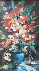 Цветочная мозаика (2013, орг.м., 60x34, арт. 45К.018) - 34 000 ₽