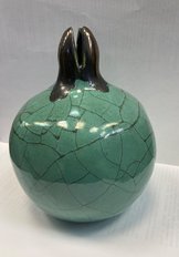 гранат селадон средний (год не указан, фаянс, 15x12, арт. 34п23) - 2 500 ₽