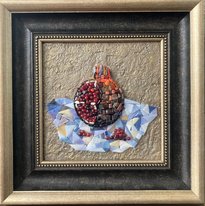 Гранат (2021, мозаика, 32x32, арт. 30к2) - 17 000 ₽