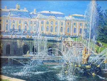 Большой каскад (2012, орг.м., 13.5x17.5, арт. 67К.5) - 10 200 ₽