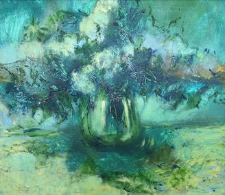 Букет весенний (2015, х.к.акр., 35x40, арт. 74К.10) - 15 500 ₽