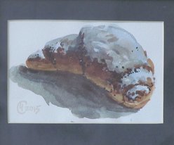 Рогалик с глазурью (2015, б.акв., 14.5x25, арт. 42К.43) - 5 100 ₽