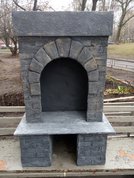 камин декоративный (год не указан, картон, 110x70, арт. 1П.41) - 15 000 ₽