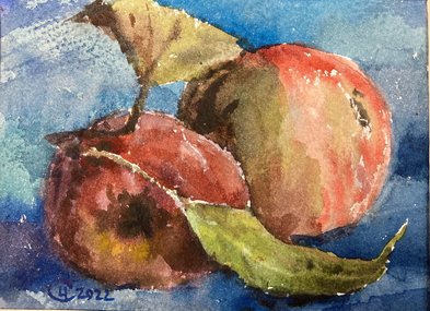 Яблоки (2022, б.акв., 10x13.5, арт. 42К.63) - 2 600 ₽
