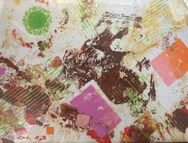 Композиция №1 (2023, акр. бум, 30x40, арт. 06К.5) - 8 500 ₽