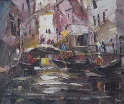 Венеция (2014, х.м., 50x60, арт. 45К.17) - 25 500 ₽