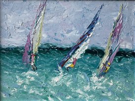 Вольный ветер (2024, к.м., 30x40, арт. 76к36) - 8 500 ₽