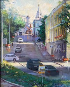 На семи холмах (2023, х.м., 50x40, арт. 88К.029) - 18 000 ₽