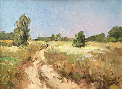 Тёплый день (2020, х.к.м., 18x24, арт. 86К.32) - 9 500 ₽