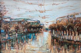 Северная столица (год не указан, х.акр., 20x30, арт. 74К.05) - 8 500 ₽