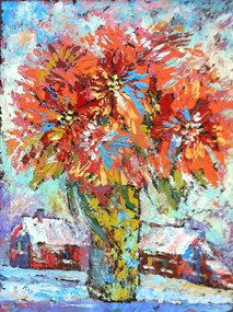 Красная горка (2002, орг.м., 40x30, арт. 24К.5) - 25 500 ₽