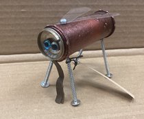 Муха любви 5 (2023, смешанная техника, 8.5x9.5, арт. 48П.28) - 510 ₽