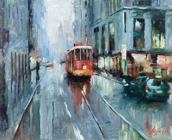 После дождя (2025, х.к.м., 40x50, арт. 41к112) - 30 600 ₽