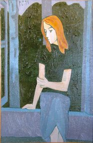 Окно в мастерской художникае (1975, х.м., 100x80, арт. М01К.46)