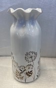 Ваза большой мешочек с деколью (2025, фарфор, 25x10, арт. 79П.Ф10090) - 3 100 ₽
