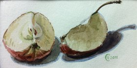 Яблоко (2011, б.акв., 7x14, арт. 42К.11) - 1 700 ₽