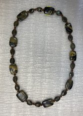 бусы из зеленой яшмы (год не указан, камень, , арт. 28п8) - 1 400 ₽