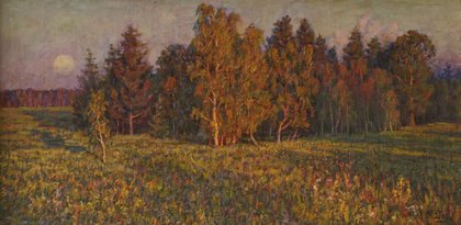 Поздний час (2006, х.м., 32x60, арт. 32К.06) - 34 000 ₽