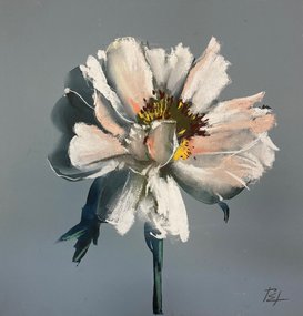Цветок (год не указан, бум.,темпера,пастель, 29x28, арт. 12К.51) - 3 000 ₽