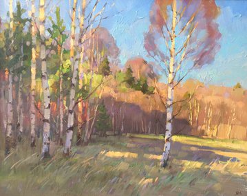 Тёплый апрель (2019, х.м., 40x50, арт. 35К.132) - 51 000 ₽