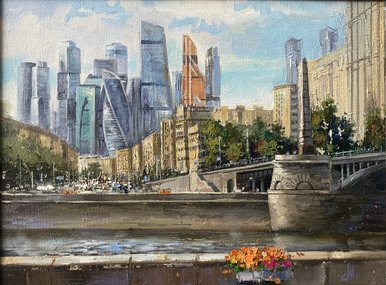 Дорога в будущее (2023, х.м., 30x40, арт. 88К.35) - 14 000 ₽