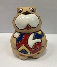 Котик сытый, 7х5х5 (год не указан, керамика, 7x5, арт. 12п03) - 380 ₽