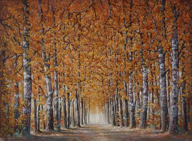 Аллея (2015, х.м., 60x80, арт. 51К.01) - 20 500 ₽