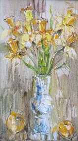 Нарциссы (2012, х.м., 50x30, арт. 01К.4) - 12 000 ₽