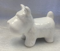 Белый терьер (2025, керамика, 8.5x11, арт. 12п37) - 850 ₽